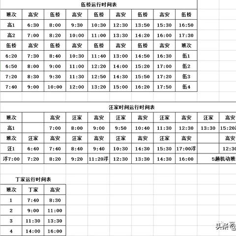 高安站最新时刻表解读